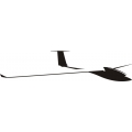 Zuni Sailplane Decal/Sticker 15''w x 3.5''h!